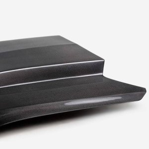 Ford Mustang Hood - Anderson Composites - Type-CJ Double-Sided Carbon Fiber Cowl - 2024+